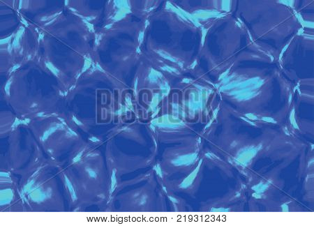 Abstract vector background with deep blue color