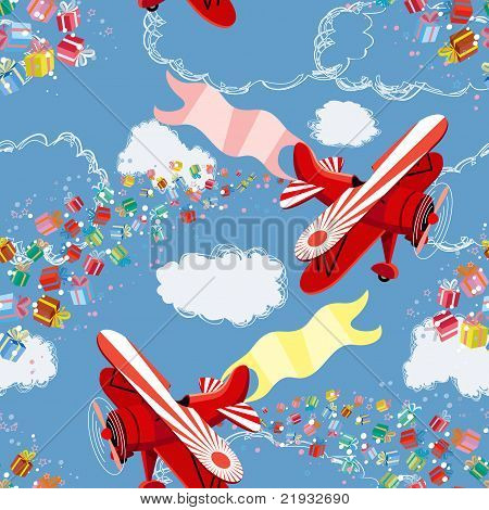 Sfondo con Airplanes.eps