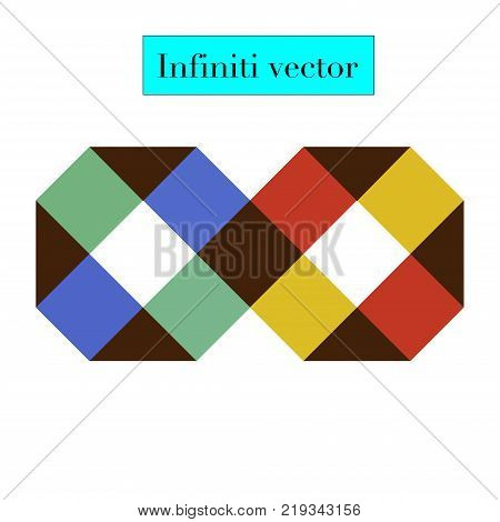 Abstract Colorful Flat Interesting Infiniti Vectorial File