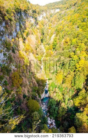 Okatse Canyon, Georgia