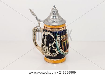 a German beer stein souvnier from the 1950's
