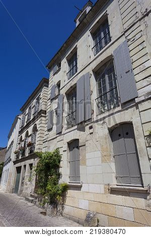 Architecture of Chinon Indre-et-Loire Loire valley Central region France