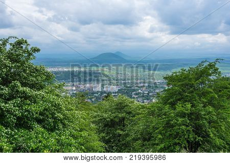 Panoramic view of Pyatigorsk in Stavropol Krai Russia