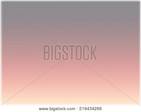Vector background. Gray-pink gradient from dark to light