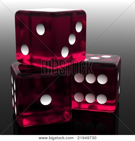 Dés de casino