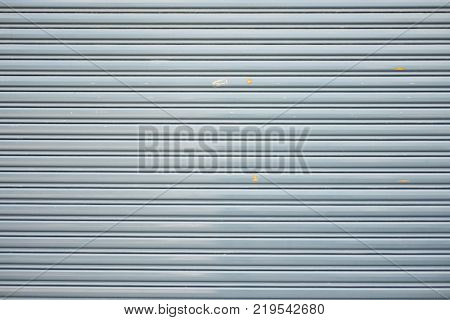 Aluminium Steel Metal Roller Shutter Door Background