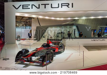 Venturi at Paris Auto Motor Show. Paris, France - October 5, 2014