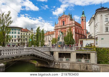 Old Town And Franciscan Church Of The Annunciation.