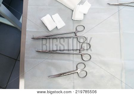 A hemostat is a surgical tool used in many surgical procedures to control bleeding