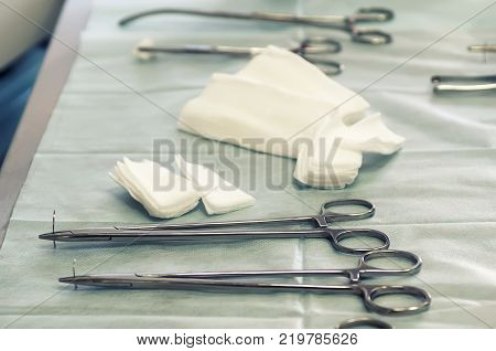 A hemostat is a surgical tool used in many surgical procedures to control bleeding