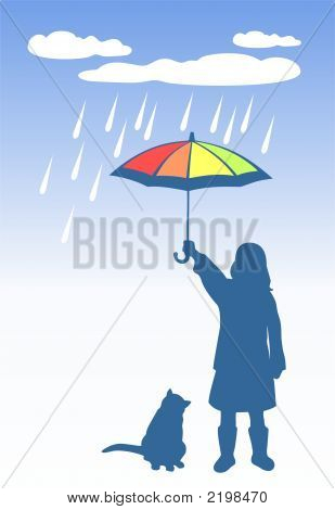 Ragazza e il gatto