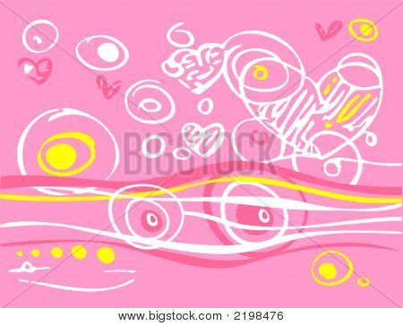 Sfondo romantico rosa