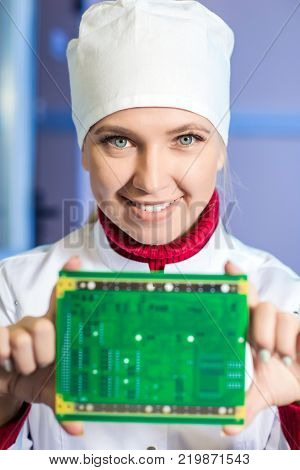 microchip production factory computer repair expert research