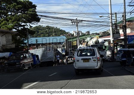 Baguio City, Philippines, December 13, 2017, Baguio City Sightseeing, The Summer Capital Of Philippi