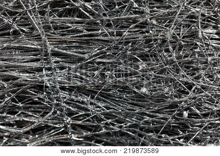 Silver Colored Meshwork