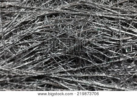 Silver Colored Meshwork