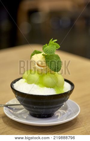 Ice Shaving With Cantaloop
