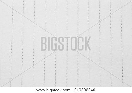 White note paper. black graph lines. Sheet of looseleaf paper, detailed lined paper texture