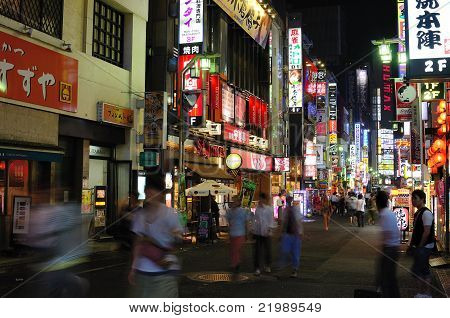 Kabukicho i Tokyo, Japan