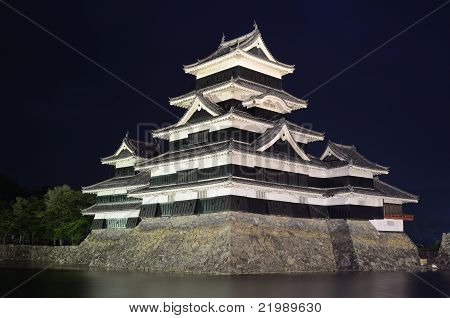 Matsumoto Castle v Matsumoto, Japonsko