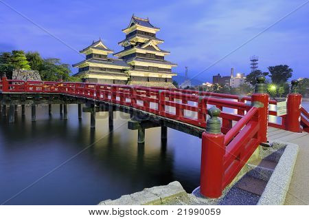 Matsumoto Castle v Matsumoto, Japonsko