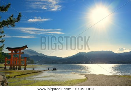 Brána Miyajima