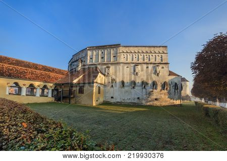 Prejmer fortified Church. Brasov, Romania. UNESCO world heritage site