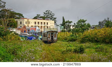 Scenic Train In Dalat, Vietnam