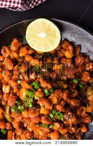 Crispy Corn Masala or chatpata corn or makka, popular indian snack
