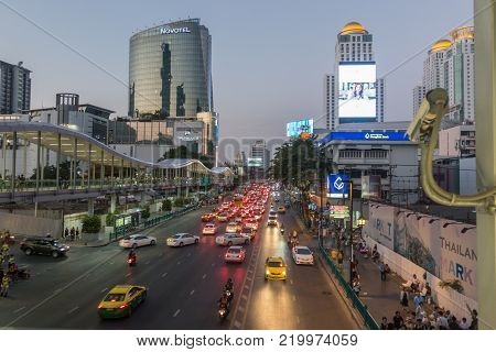 Kazakhstan - December 27, 2017: Inside Plane Airastana Company
