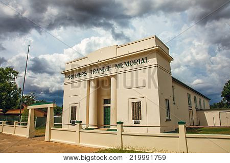 Soldiers Memorial in Trangie New South Wales Australia
