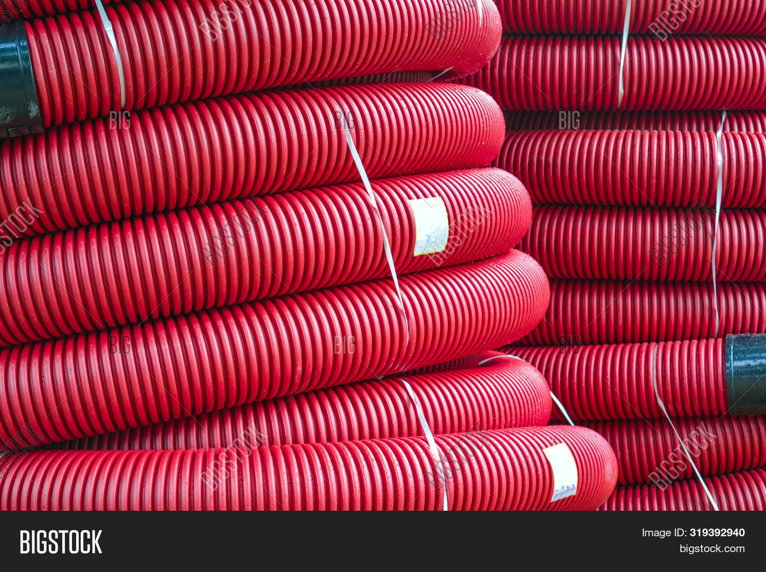 Coils New Red Plastic Image & Photo (Free Trial) Bigstock
