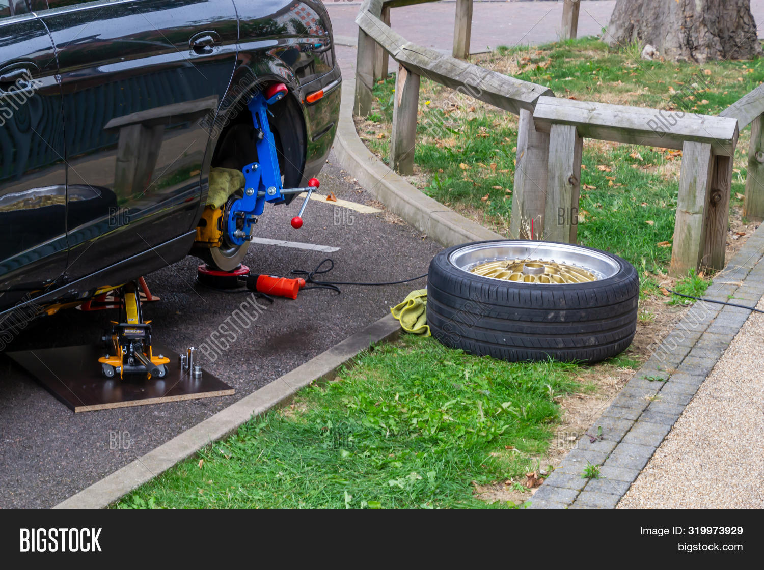 Car Wheel Arch Rolling Image & Photo (Free Trial) Bigstock