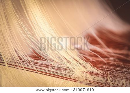 Wooden Weaving Shuttle,weaving Traditional Equipment,colorful Thread Spools,traditional Weaving Mach