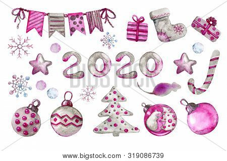 Set Holiday Image Photo Free Trial Bigstock