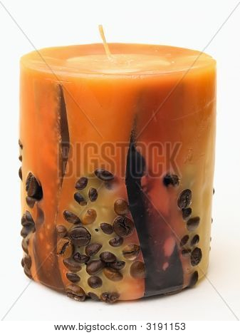 De koffie kaars