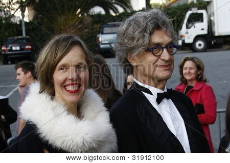 LOS ANGELES, CA - FEB 19: Wim Wenders na 2012 Writers Guild Awards v Hollywood Palladium na