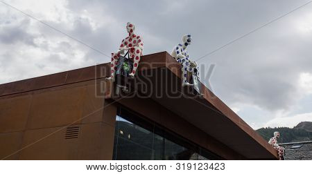 Livigno, Italy, June 21 2019 - Jack & Jack Brand Fashion Shop In The Center Of Livigno, Italy
