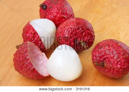 Litchi frugt