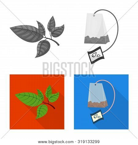 Vector Illustration Of Healthy And Floral Icon. Set Of Healthy And Gradient Vector Icon For Stock.