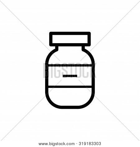 Capsule Bottle Icon Design Trendy