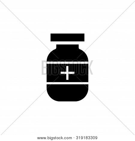 Capsule Bottle Icon Design Trendy