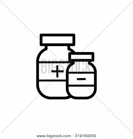 Capsule Bottle Icon Design Trendy