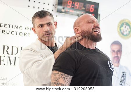 Kapap Instructor Altin Qoku Shows The Critical And Highly Sensitive Points