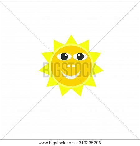 Icon Sun. Art Sun, Sun Vektor, Sun Caricature, Sun Logo, Logo Sun Eps10, Sun Design
