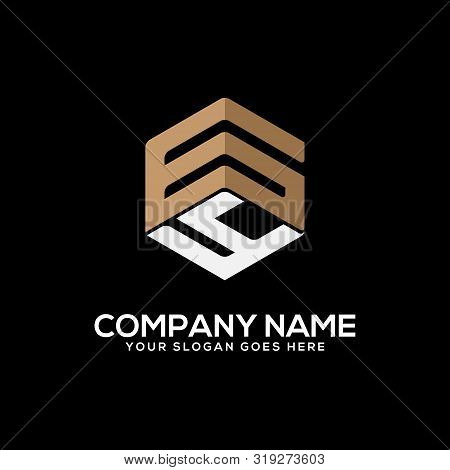Gy Initial Letter Logo Inspiration, G And Y Combination Logo Vector With Hexagonal Idea