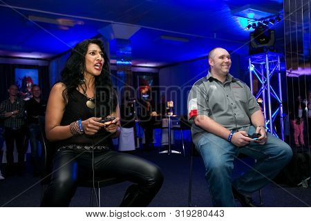 Gamers At Play Station Ps4 Launch Event