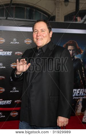 LOS ANGELES - Nisan 11: Jon Favreau El Capitan Tiyatrosu'nda 
