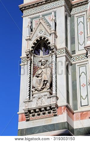 Florence, Italy - August 27, 2018: Florence Cathedral (il Duomo Di Firenze) On August 27, 2018 In Fl