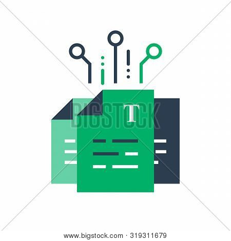 Copywriter Or Creative Writing, Storytelling Concept, Read Brief Summary, Assignment, Contract Terms